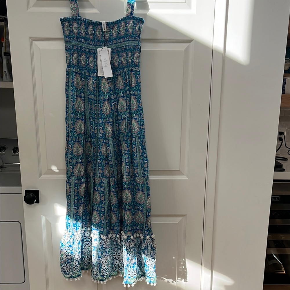 Bohemian Blue Maxi Dress
